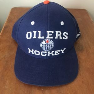 Edmonton oilers Reebok hockey SnapBack adjustable